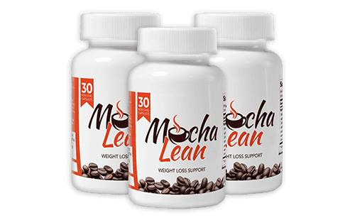 MochaLean supplement bottle for natural weight loss and energy support.